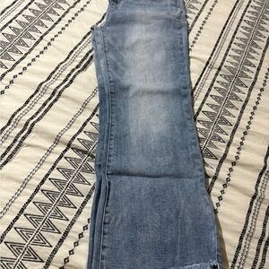 Stylish Light Blue Women's Flare Jeans